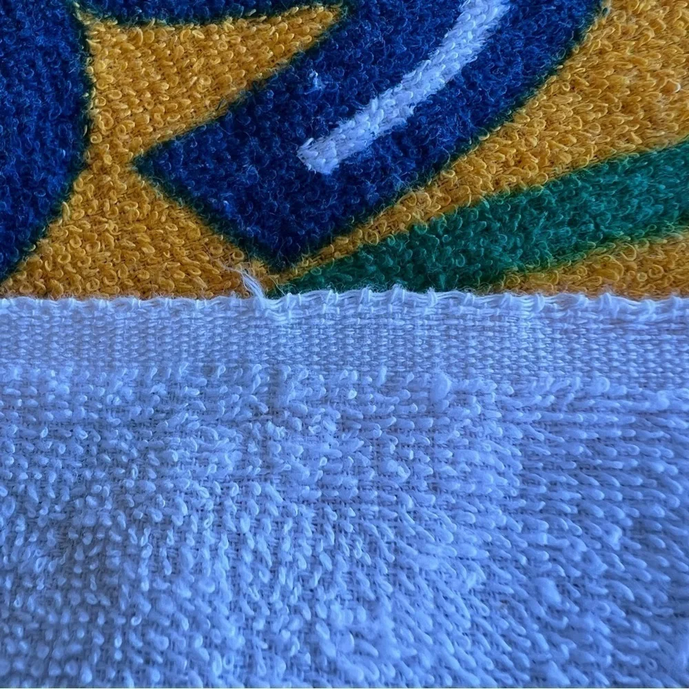 Vintage Los Angeles Dodgers LA MLB Promotional Beach Towel Viva Los Dodgers